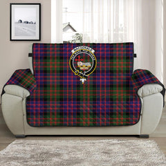 MacDonald Lord of the Isles Hunting Tartan Crest Sofa Protector