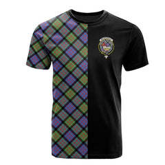 MacDonald Ancient Tartan T-Shirt Half of Me - Cross Style