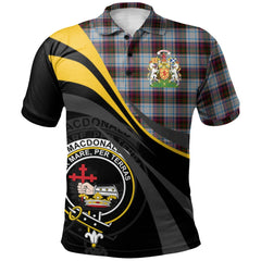 MacDonald Dress 02 Tartan Polo Shirt - Royal Coat Of Arms Style