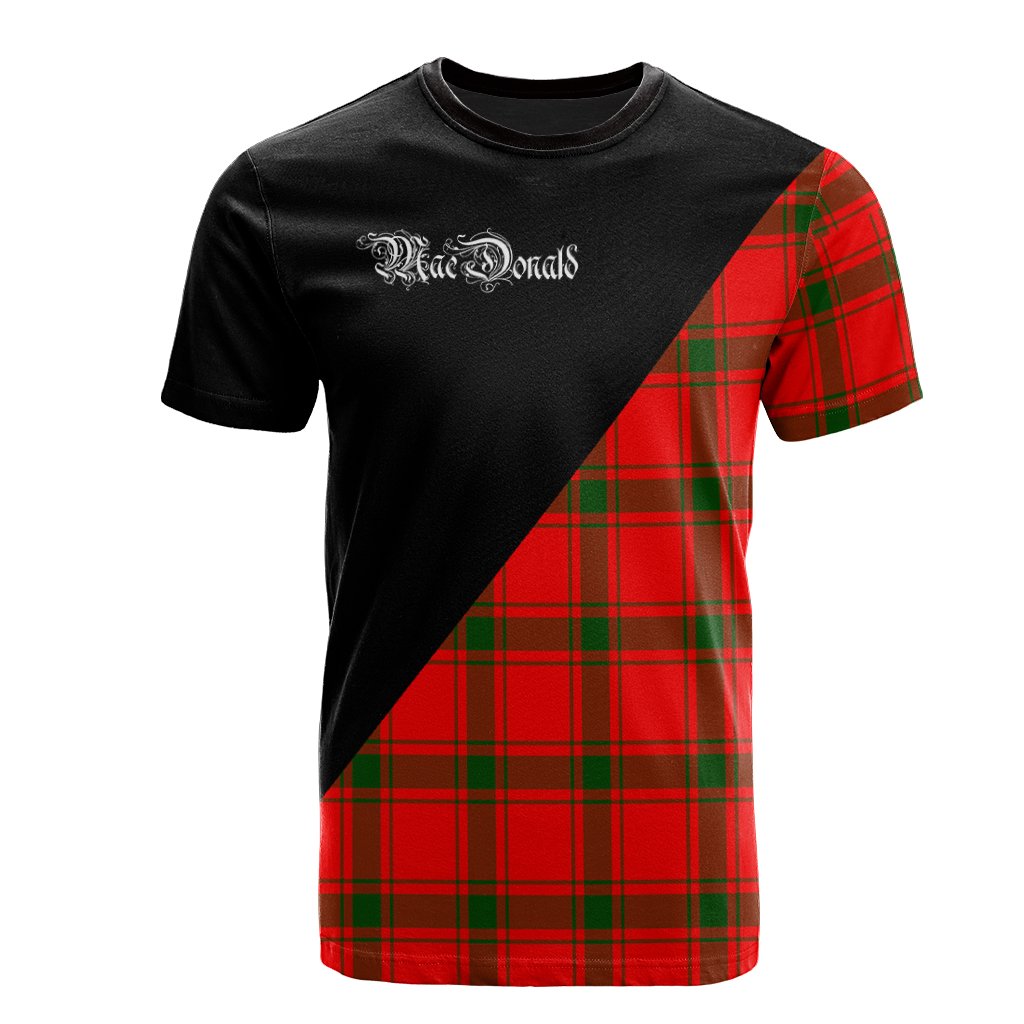 MacDonald of Sleat Tartan - Military T-Shirt