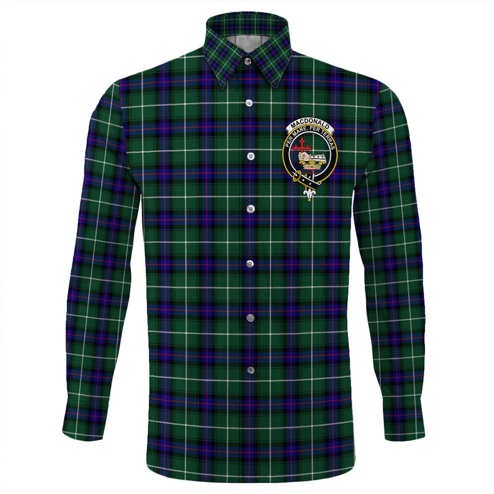 MacDonald of the Isles Hunting Modern Tartan Long Sleeve Button Shirt