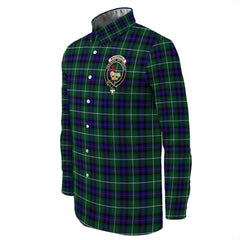 MacDonald of the Isles Hunting Modern Tartan Long Sleeve Button Shirt