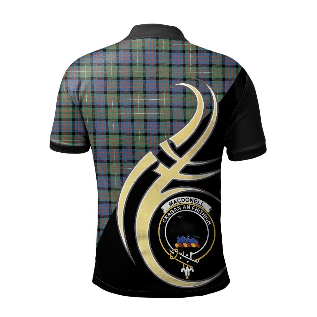 MacDonnell of Glengarry Ancient Tartan Polo Shirt - Believe In Me Style