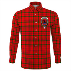 MacDonnell of Keppoch Modern Tartan Long Sleeve Button Shirt