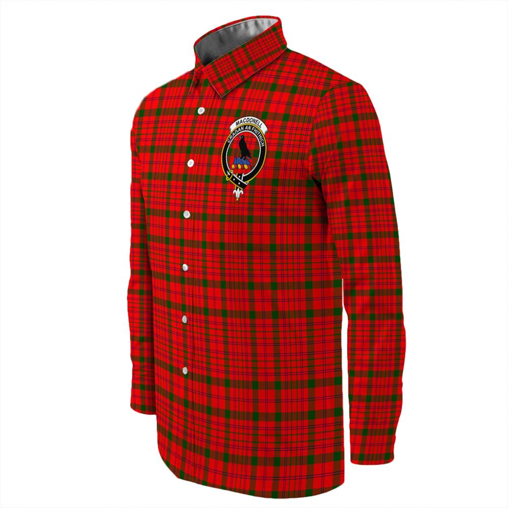 MacDonnell of Keppoch Modern Tartan Long Sleeve Button Shirt