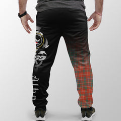 MacDougall Ancient Tartan Crest Jogger Sweatpants - Alba Celtic Style