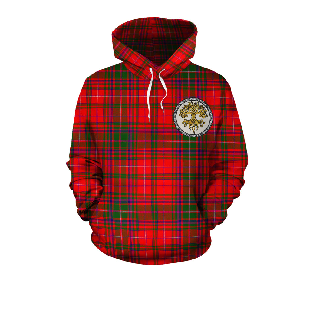 MacDougall Modern Tartan Hoodie - Tree Of Life