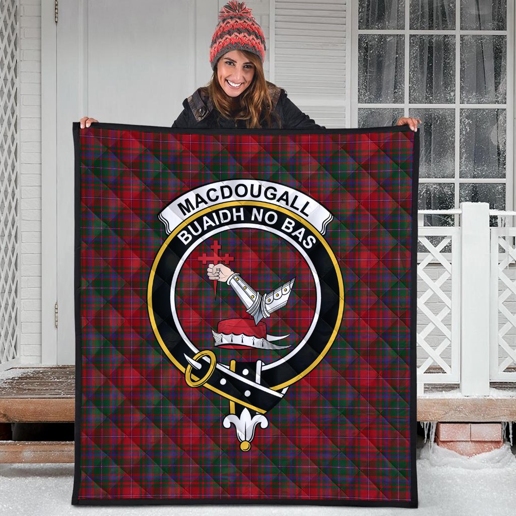 MacDougall Paton Tartan Crest Quilt