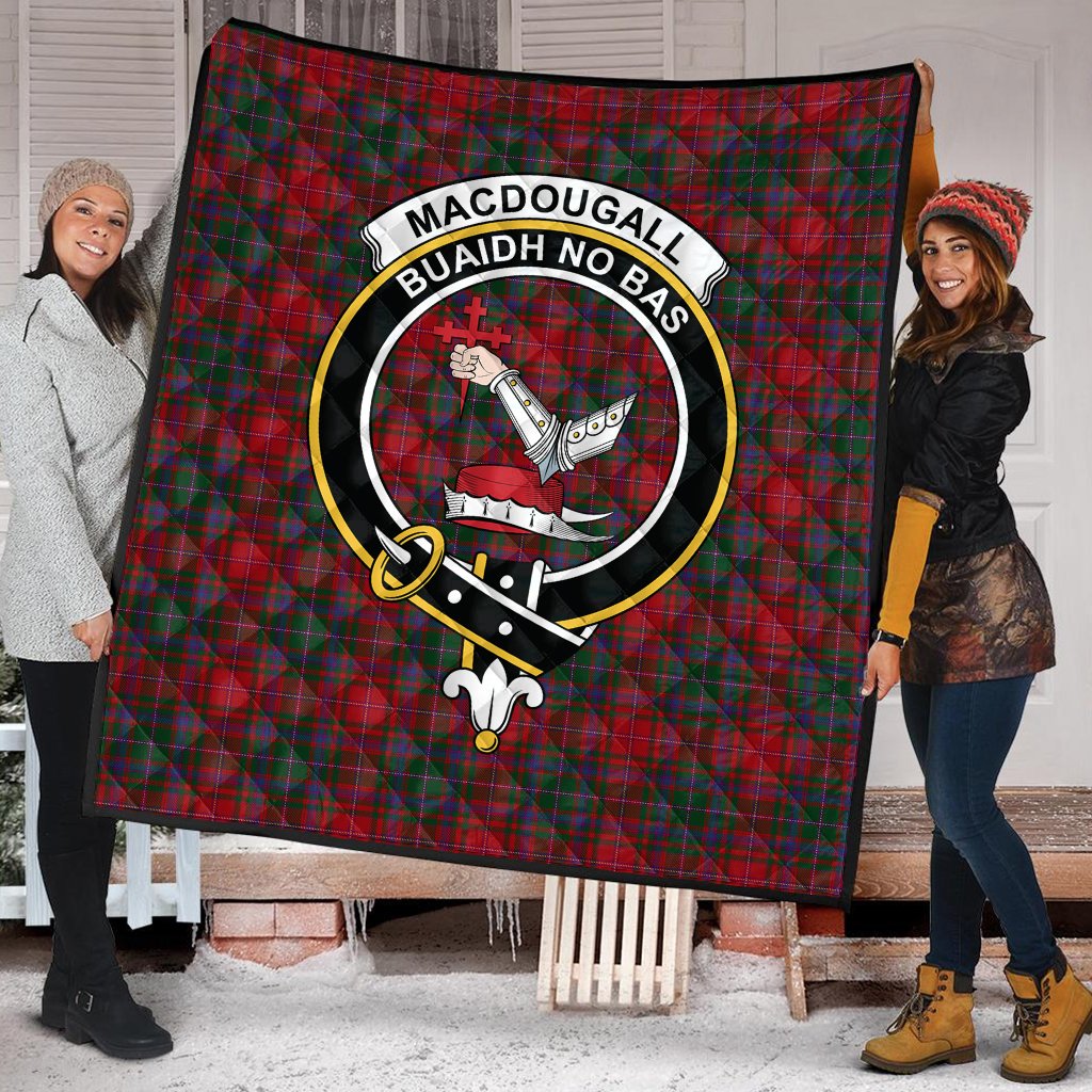 MacDougall Paton Tartan Crest Quilt