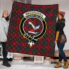 MacDougall Paton Tartan Crest Quilt