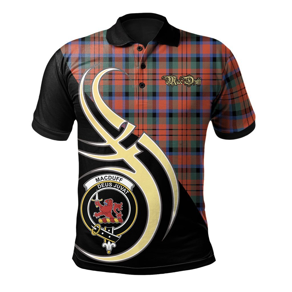 MacDuff Ancient Tartan Polo Shirt - Believe In Me Style