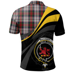 MacDuff Dress 04 Tartan Polo Shirt - Royal Coat Of Arms Style