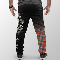 MacFarlane Ancient Tartan Crest Jogger Sweatpants - Alba Celtic Style