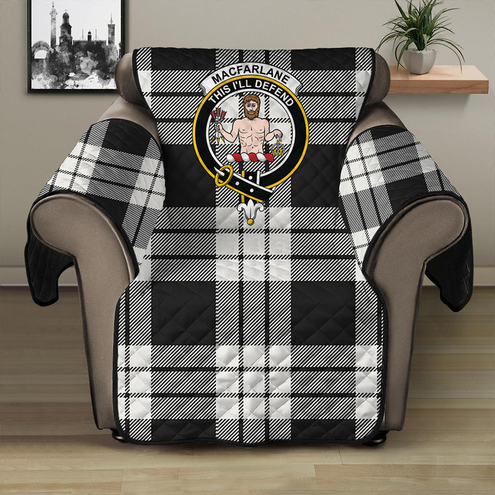 MacFarlane Modern Tartan Crest Sofa Protector