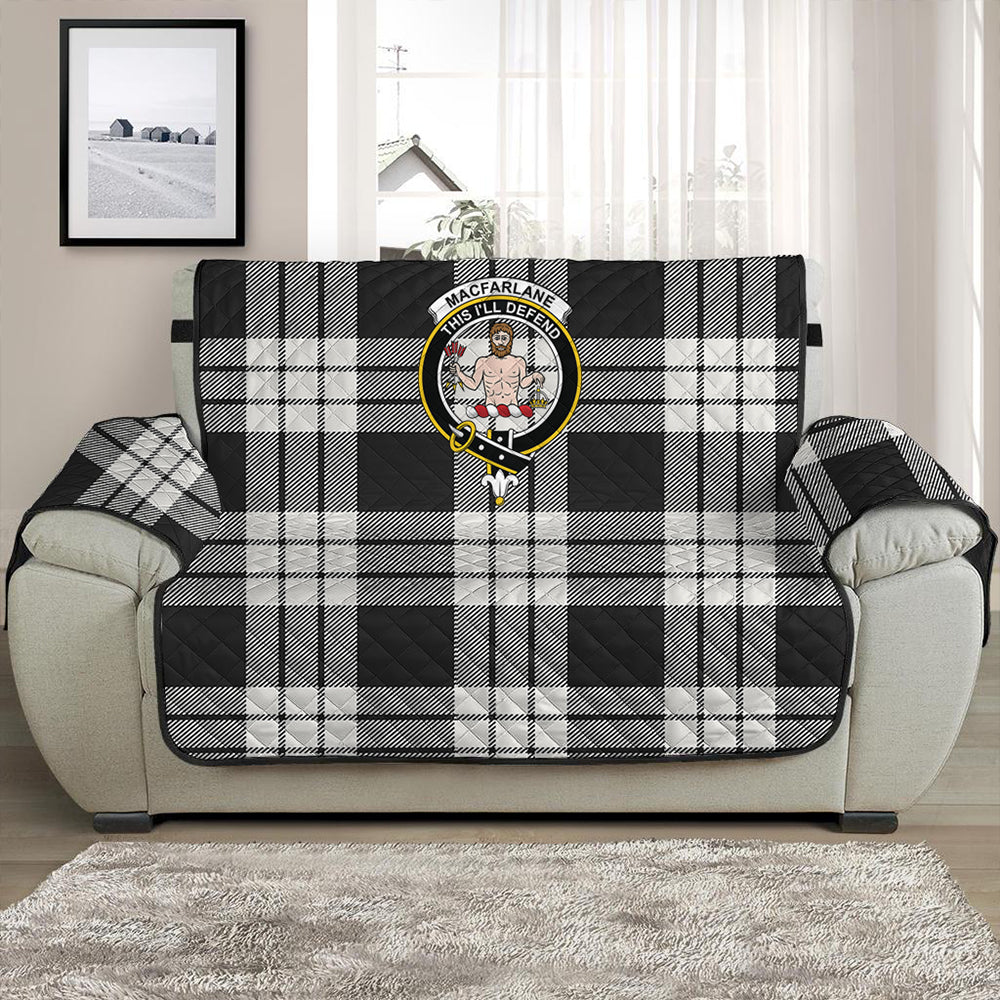 MacFarlane Modern Tartan Crest Sofa Protector