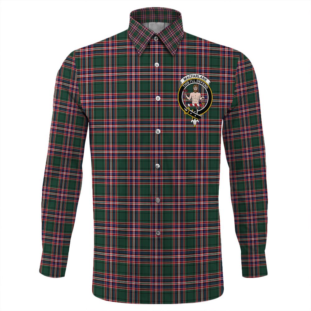 MacFarlane Hunting Modern Tartan Long Sleeve Button Shirt