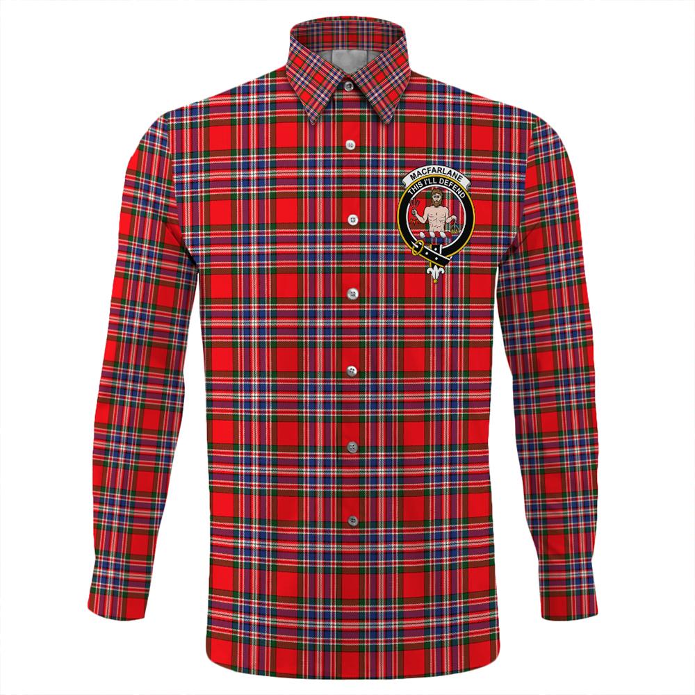 MacFarlane Modern Tartan Long Sleeve Button Shirt