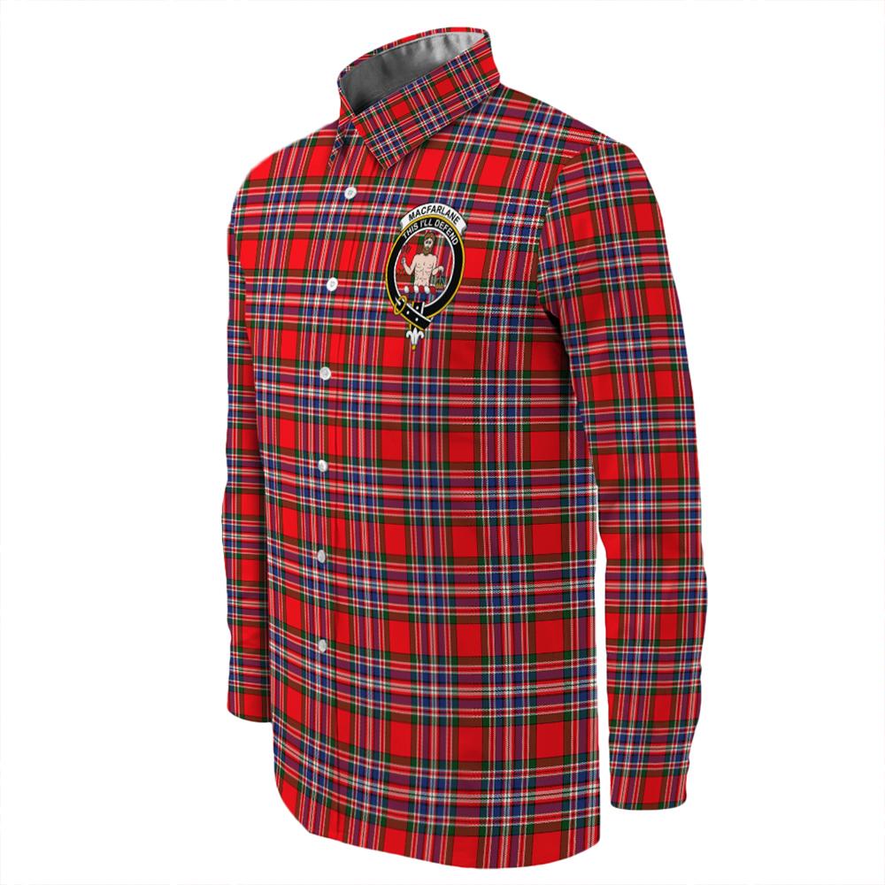 MacFarlane Modern Tartan Long Sleeve Button Shirt