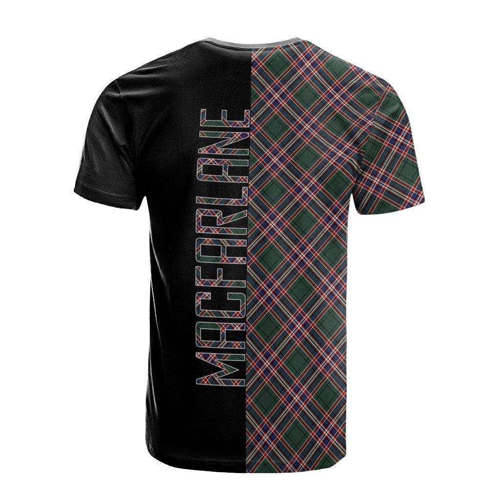 MacFarlane Hunting Modern Tartan T-Shirt Half of Me - Cross Style