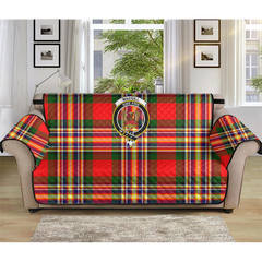 MacGill Modern Tartan Crest Sofa Protector