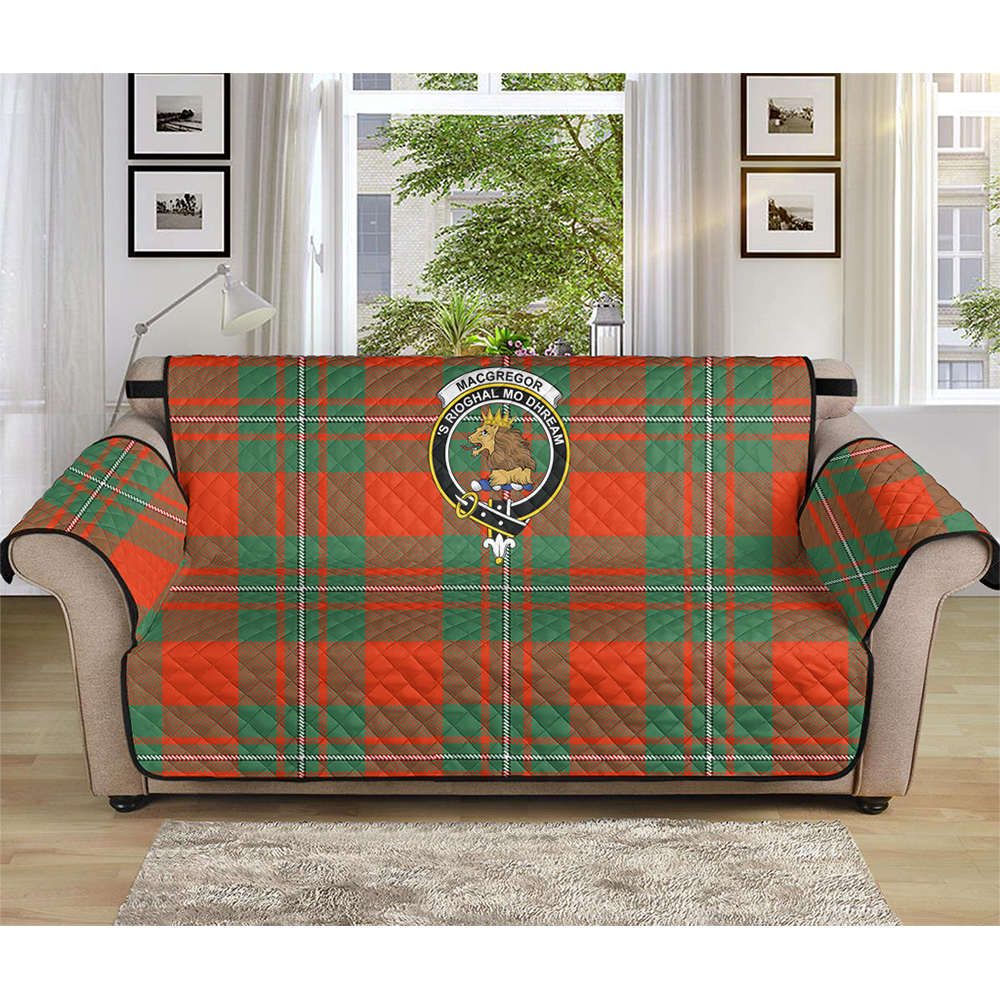 MacGregor Ancient Tartan Crest Sofa Protector