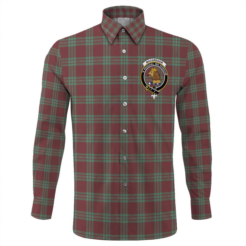 MacGregor Hunting Ancient Tartan Long Sleeve Button Shirt