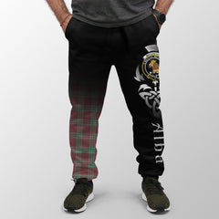 MacGregor Hunting Ancient Tartan Crest Jogger Sweatpants - Alba Celtic Style