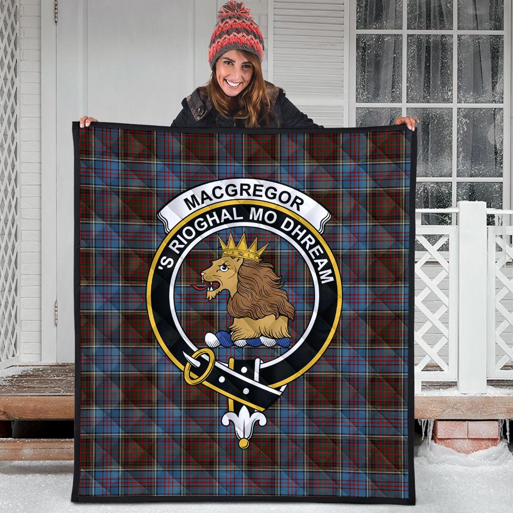 MacGregor Hastie Tartan Crest Quilt