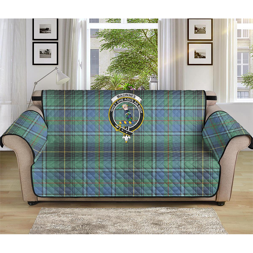 MacInnes Ancient Tartan Crest Sofa Protector