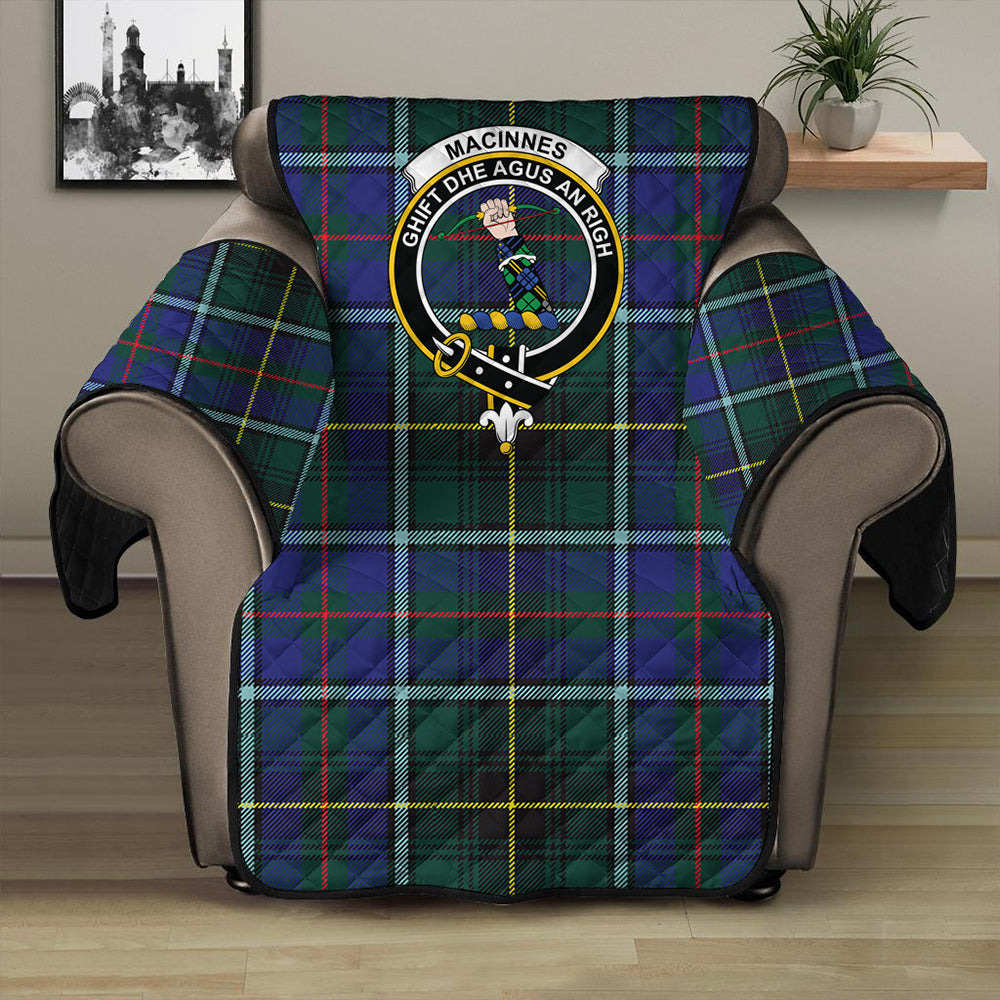 MacInnes Modern Tartan Crest Sofa Protector