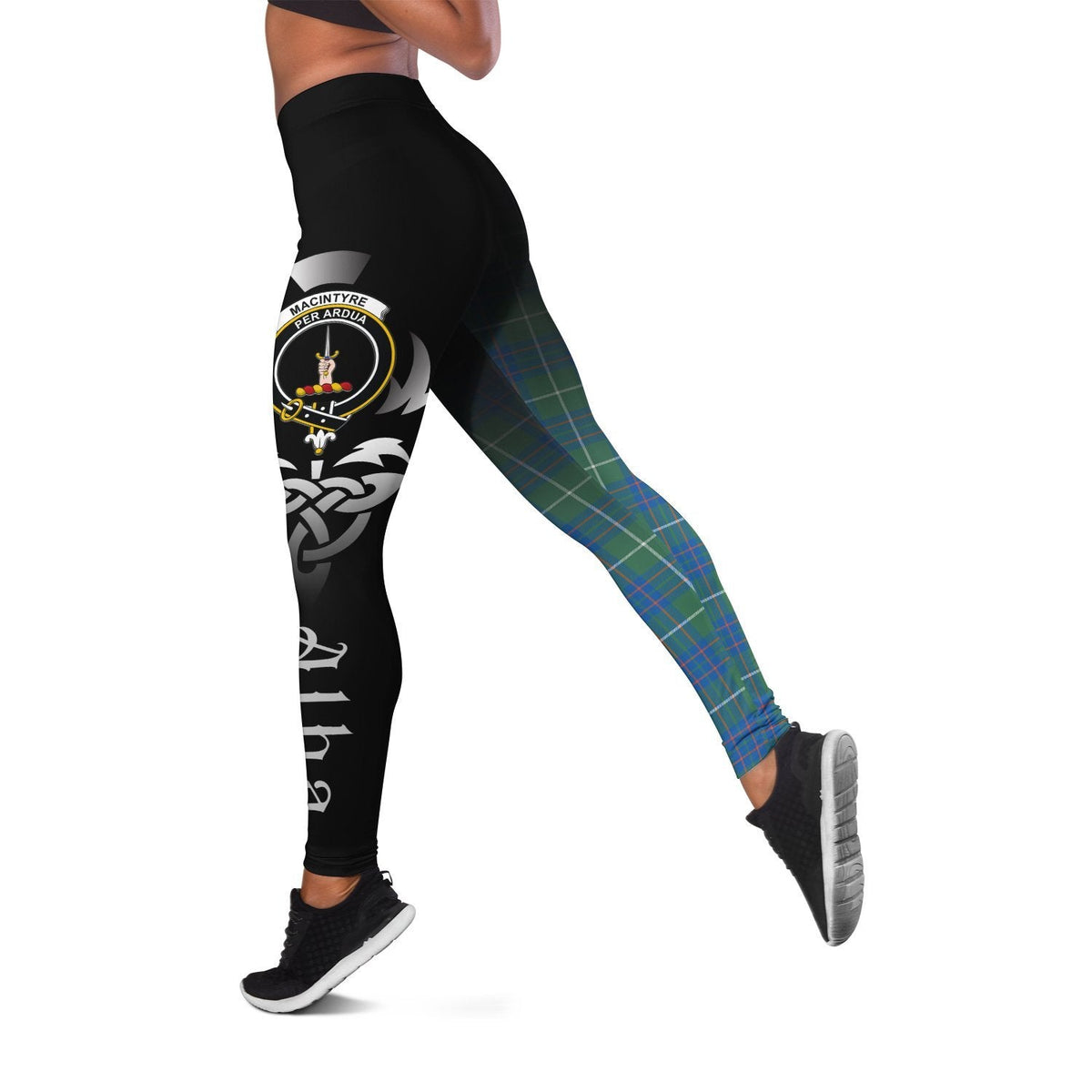 MacIntyre Hunting Ancient Tartan Leggings - Alba Celtic Style