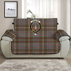 MacIntyre Hunting Weathered Tartan Crest Sofa Protector