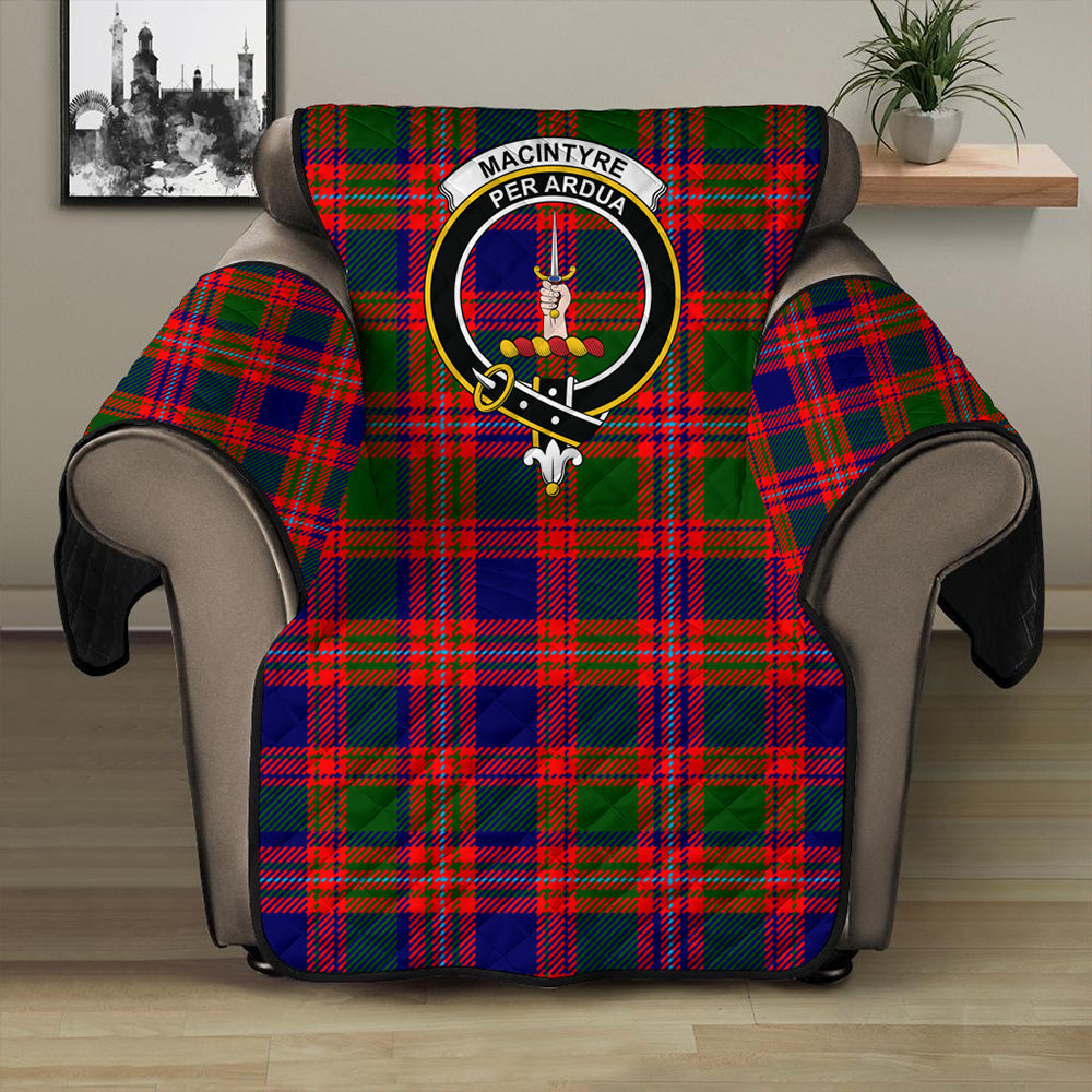 MacIntyre Modern Tartan Crest Sofa Protector