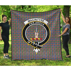 MacIntyre Ancient Tartan Crest Quilt