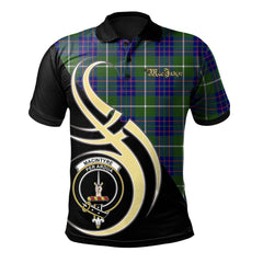 MacIntyre Hunting Modern Tartan Polo Shirt - Believe In Me Style