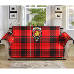 MacIver Modern Tartan Crest Sofa Protector