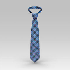 MacKay Blue Tartan Classic Tie