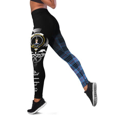 MacKay Blue Tartan Leggings - Alba Celtic Style