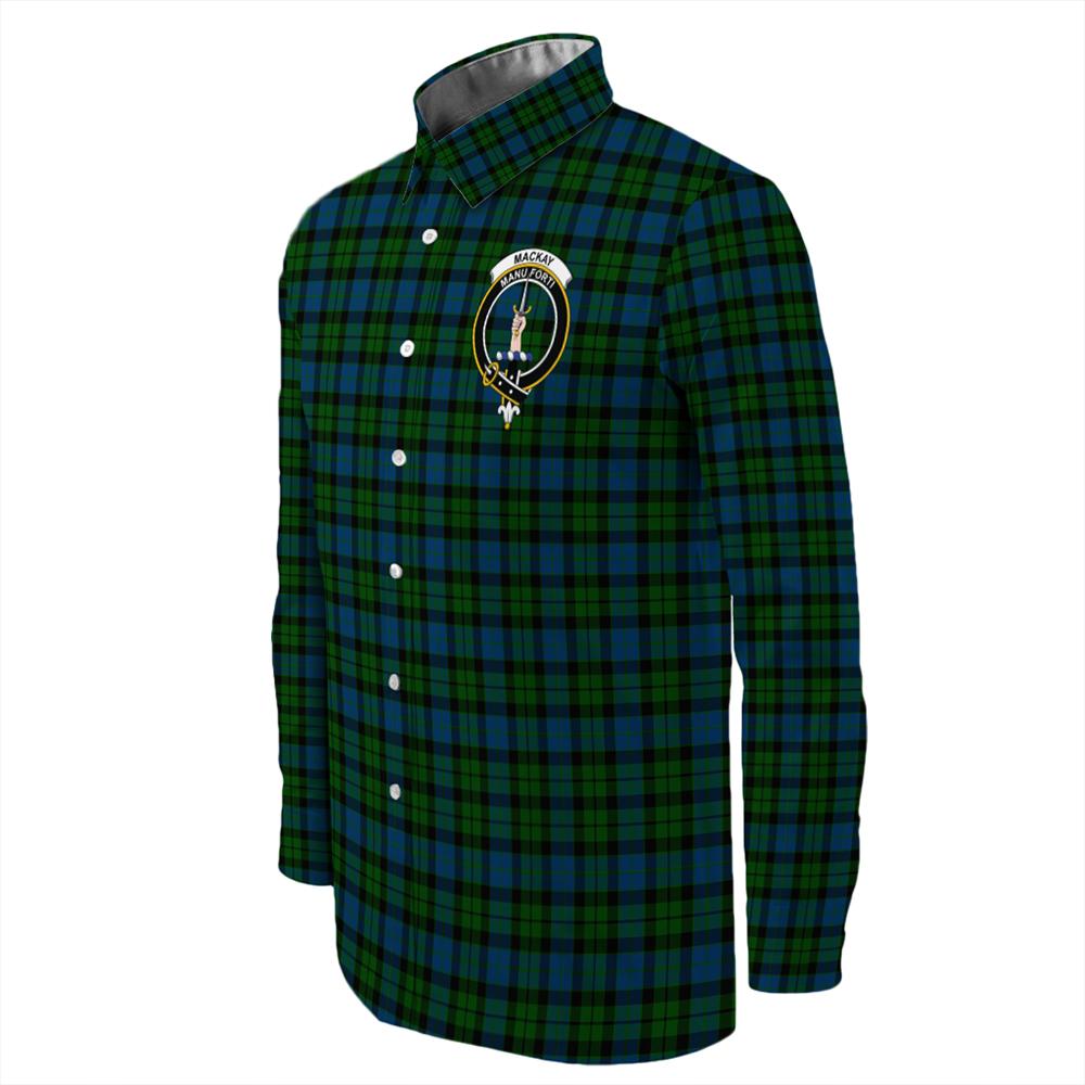 MacKay Modern Tartan Long Sleeve Button Shirt