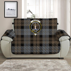 MacKay Weathered Tartan Crest Sofa Protector