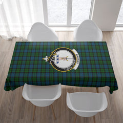 MacKay Tartan Crest Tablecloth