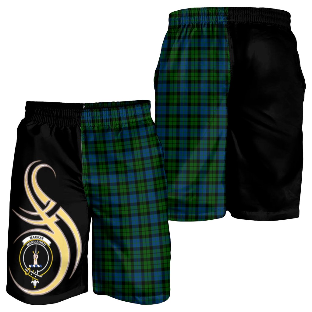 MacKay Modern Tartan Crest Men's Short PM8