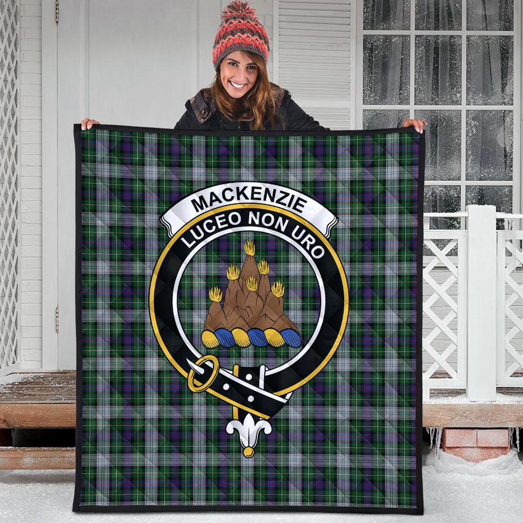 MacKenzie Dress Tartan Crest Quilt
