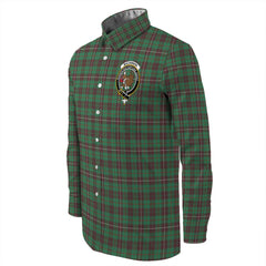 MacKinnon Hunting Ancient Tartan Long Sleeve Button Shirt