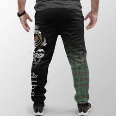 MacKinnon Hunting Ancient Tartan Crest Jogger Sweatpants - Alba Celtic Style