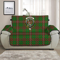 MacKinnon Hunting Modern Tartan Crest Sofa Protector