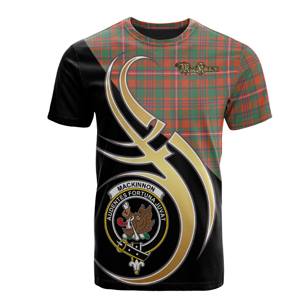 MacKinnon Ancient Tartan T-shirt - Believe In Me Style