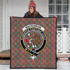 MacKinnon Ancient Tartan Crest Quilt
