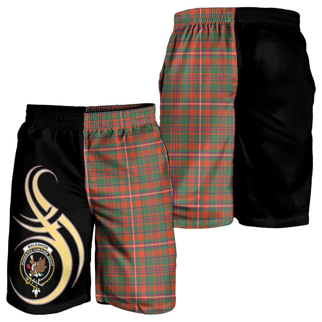 MacKinnon Ancient Tartan Crest Men's Short PM8