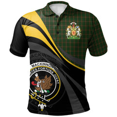 MacKinnon Hunting 02 Tartan Polo Shirt - Royal Coat Of Arms Style
